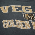 thumbnail image 4 of Men's Mitchell & Ness Black Vegas Golden Knights Playoff Win Fleece Pullover Sweatshirt, 4 of 5
