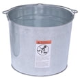 thumbnail image 4 of Manufacturer Varies 5 gal Round Tapered Bucket, Silver, Steel BKT-GAL-500, 4 of 8