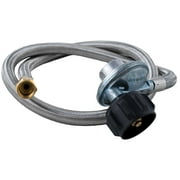 Blackstone Heavy-Duty Stainless Steel Propane Regulator Hose - 2.95 in H x 2.95 in W x 36 in L