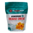 thumbnail image 1 of LZHF® High Temp Cheddar Cheese 1 Lb Hi-Temp Cheese For Sausage Making, 1/4" Diced Cube, 400° Temperature High Heat Cheese For Grilling, Salami, Snack Sticks, Summer Sausage, 1 of 5
