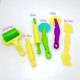 thumbnail image 4 of EeaseMX Juego de 6 moldes de plastilina de colores para hacer tú mismo, kit de herramientas de masa inteligente con herramientas de extrusión para el hogar, interior y exterior, juguete para niños., 4 of 8