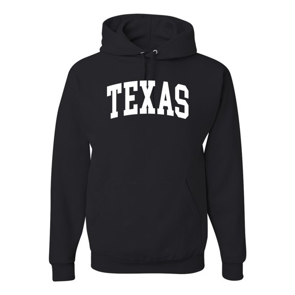 Wild Bobby State of Texas College Style Unisex Hoodie Sweatshirt