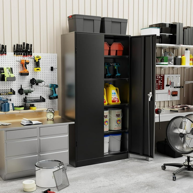 Garage storage cabinet doors discount