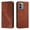Brown, variant on Case for Motorola Moto Edge Plus 2023 Card Slots Holder Wallet Kickstand Folio Flip PU Leather Magnetic