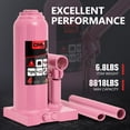 thumbnail image 4 of Botella hidráulica Jack DNA MOTORING de 4 toneladas/4.000 kg, color rosa, 4 of 7
