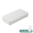 thumbnail image 2 of Under Desk Storage Box Hidden Office Stationery Drawer Organizer Self Adhesive Pencil Cosmetic Storage Tray Desk Organizer zhangmengya LED, 2 of 2