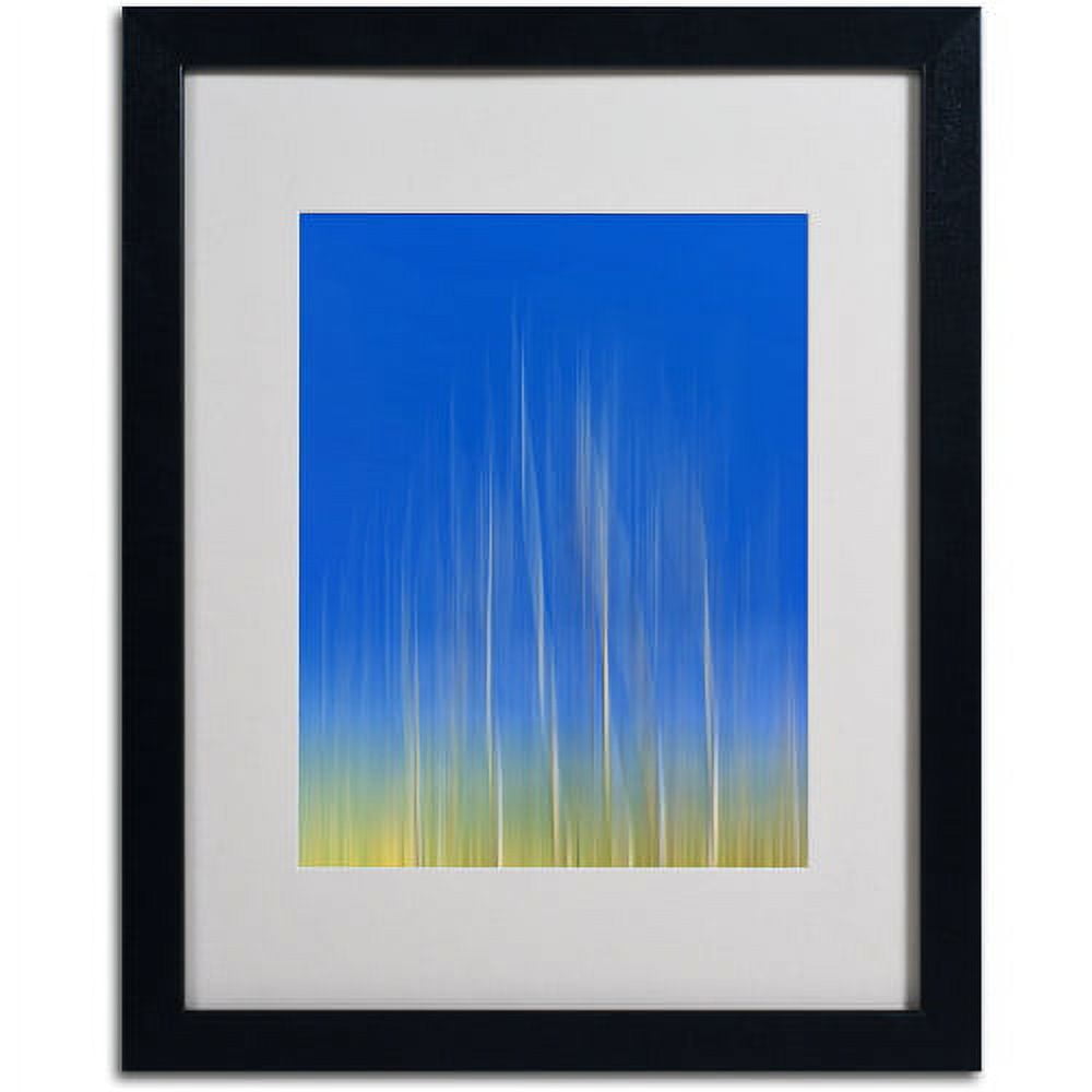 Trademark Fine Art "Vertical Activity" Matted Framed Art by Philippe Sainte-Laudy