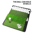 thumbnail image 3 of Golf Practice Mat Golf Hitting Mat with Golf Ball Tray, 3 of 8