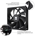 thumbnail image 4 of Ventilador de aire para CPU Thermalright TL-C12C X5, 120 mm, enfriador de carcasa, 4 of 6
