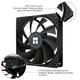 thumbnail image 4 of Ventilador de aire para CPU Thermalright TL-C12C X5, 120 mm, enfriador de carcasa, 4 of 6