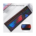thumbnail image 5 of 37-Key Blue-Red Gradient Backlight PBT Keycaps Mechanical Keyboard DIY Caps for PC Computer - Blue Red, 5 of 5