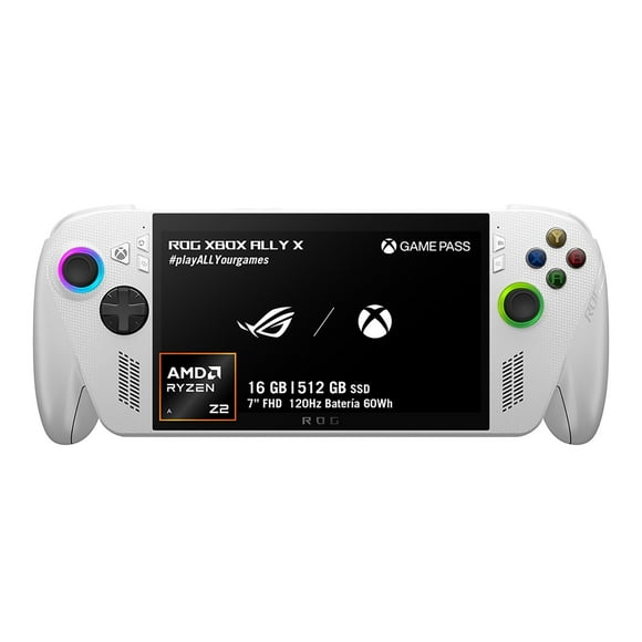 Consola Asus Rog Ally RC73YA-NH002W Z2E16GB 512GB Blanco