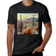 thumbnail image 2 of Wuche  Cactus Sunset Scenery of the Sonoran Desert, Designed Shirt, Art Display, T-shirt Lover Gift Casual Breathable Men's, Women's, Boys', Girls', Children Black, 2 of 4