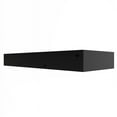 thumbnail image 5 of Castello USA Inc Pyramid 48" Solid Surface Bathroom Sink in Black No Faucet Hole, 5 of 6