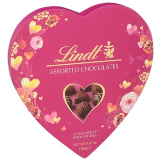 Lindt LINDOR Valentine's Assorted Chocolate Candy Truffles, 15.2