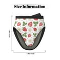 thumbnail image 3 of Pofeuu Strawberry Print Thickened Mini Silicone Oven Mitts Heat Resistant, Rubber Oven Mitt Gloves, Finger Pinch Grips, Pot Holder, Silicone Potholder, 3 of 7