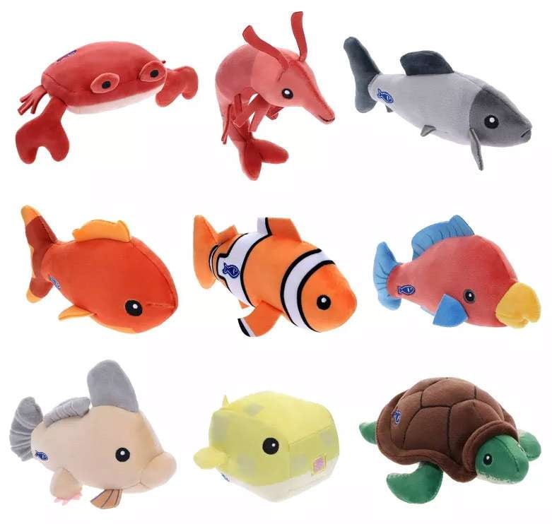 Fisch Mystery plush (1 RANDOM Plush & DLC Included!)