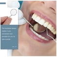 thumbnail image 3 of Espejo dental de acero inoxidable de 10 piezas, espejo de inspección para limpieza de dientes, espejo de control de mano, 3 of 6