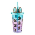 thumbnail image 2 of Afro Unicorn Tumbler Set with keychain, Multicolored, 2 of 6