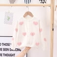 thumbnail image 1 of Cárdigan Wancir de cuello redondo para niñas, suéter de algodón de manga larga con botones para niñas, suéteres de uniforme para niñas pequeñas, 1 of 7