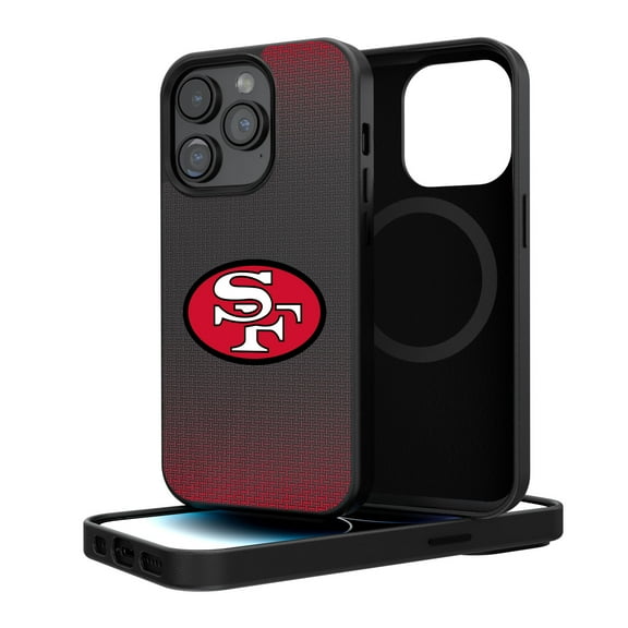 San Francisco 49ers Linen Logo iPhone Magnetic Bump Case