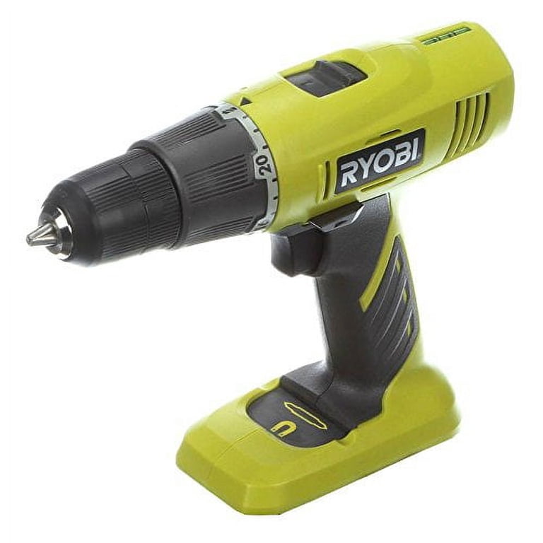 Cordless Ryobi P209 18V Drill-Driver Bare Tool with 2 Speed