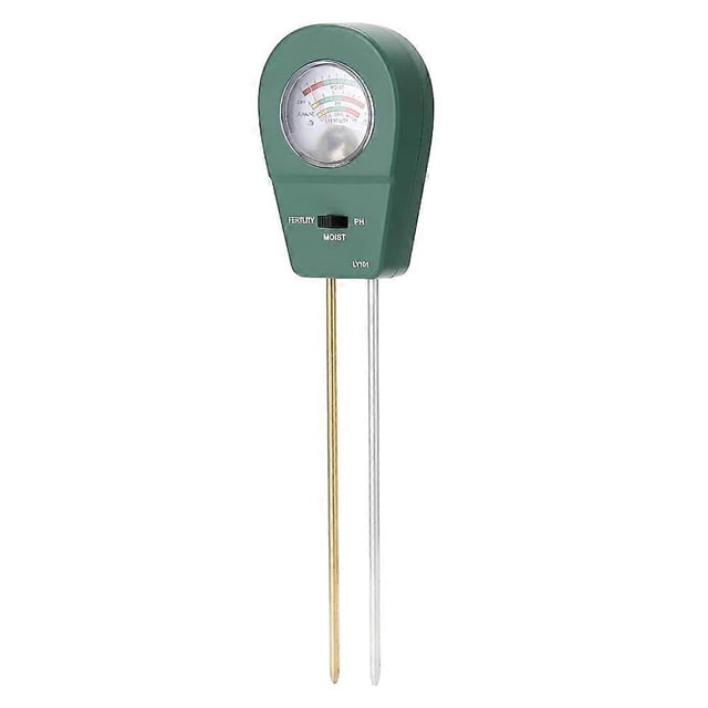 LY101 3 In 1 Dual Probe Soil Tester Meter Moisture Ph Light Fertility Analyzer for Garden Plants