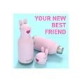 thumbnail image 5 of Bunny Asobu Bestie Kids Insulated Water Bottle with Detachable Soft Animal Head 16 Ounce, 5 of 7