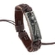 thumbnail image 1 of Accesorio De Joyería Simple De Pulsera Retro Tejido De Piel De Vaca Sintética De Moda Para Hombres Y Mujeres ANGGREK HHZP08, 1 of 1