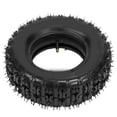 thumbnail image 1 of Tire Inner Tube Set, 13x5.00-6 Tire Rubber  Antiskid Pattern Explosion Proof Straight Metal Stem 7.0PSI  for Dirt Bike ATV Lawn Mower, 1 of 8