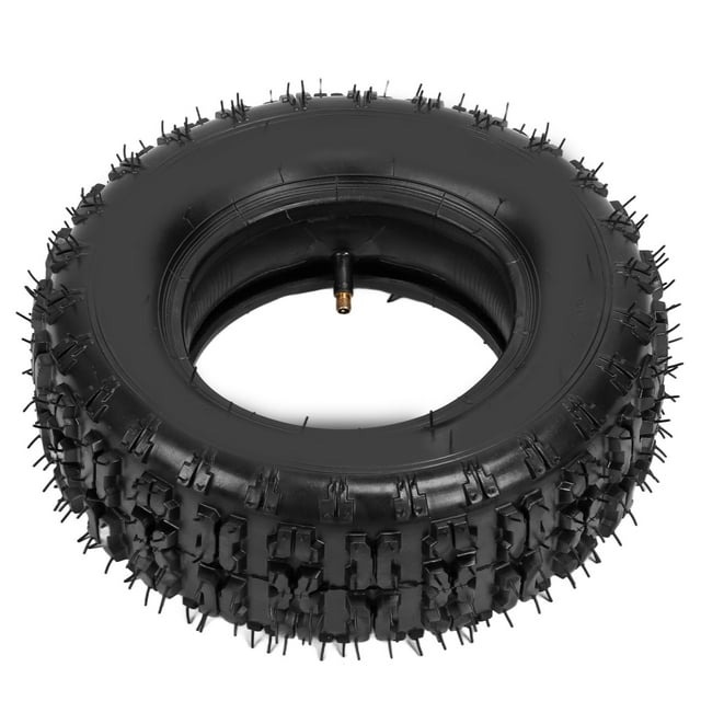 Tire Inner Tube Set, 13x5.00-6 Tire Rubber Antiskid Pattern Explosion Proof Straight Metal Stem 7.0PSI for Dirt Bike ATV Lawn Mower