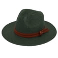 thumbnail image 4 of HuangHuanChen Sun Hats For Women Summer UPF 50+ UV Protection Sun Hat Wide Brim Packable Foldable Bucket Hat Garden Sunhat for Women Beach Hat for Travel Holiday Blackish Green One Size, 4 of 5