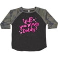 thumbnail image 3 of Inktastic Will You Marry Daddy Boys or Girls Toddler T-Shirt, 3 of 5