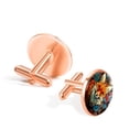 thumbnail image 3 of Fox Elegant Men's Cufflink, Cuff Link, and Shirt Clip Set - Suitable for Formal Attire - Made of Stainless Steel, 3 of 6