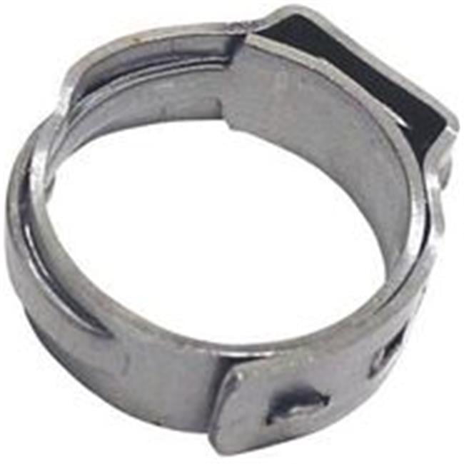 Stainless Steel Pack of 10 5/8 INCH Oetiker Style Pinch Clamps Pex Cinch Rings 