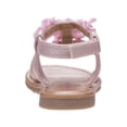 thumbnail image 2 of Laura Ashley O-LA81540S-Pink-5 Girls Ankle Strap Sandal, Pink - Size 5, 2 of 3