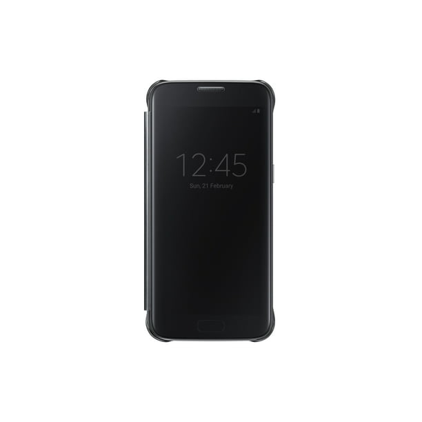 Samsung Housse de Protection Clear View pour Samsung Galaxy S7 - Noir