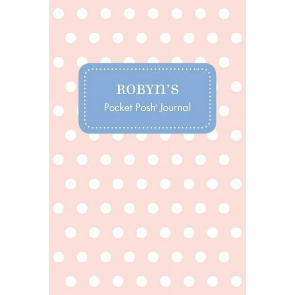 Robyn's Pocket Posh Journal, Polka Dot, (Paperback)
