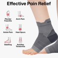 thumbnail image 3 of Calcetines PAPLUS para fascitis plantar para mujeres y hombres (6 pares), 3 of 7