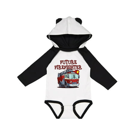 

Inktastic Future Firefighter Gift Baby Boy or Baby Girl Long Sleeve Bodysuit