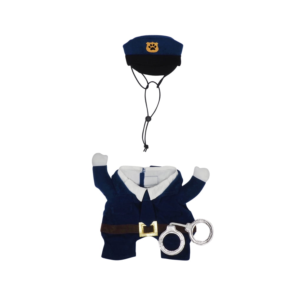Vibrant Life Halloween Dog Costume and Cat Costume: Police Officer, Size Extra-Small