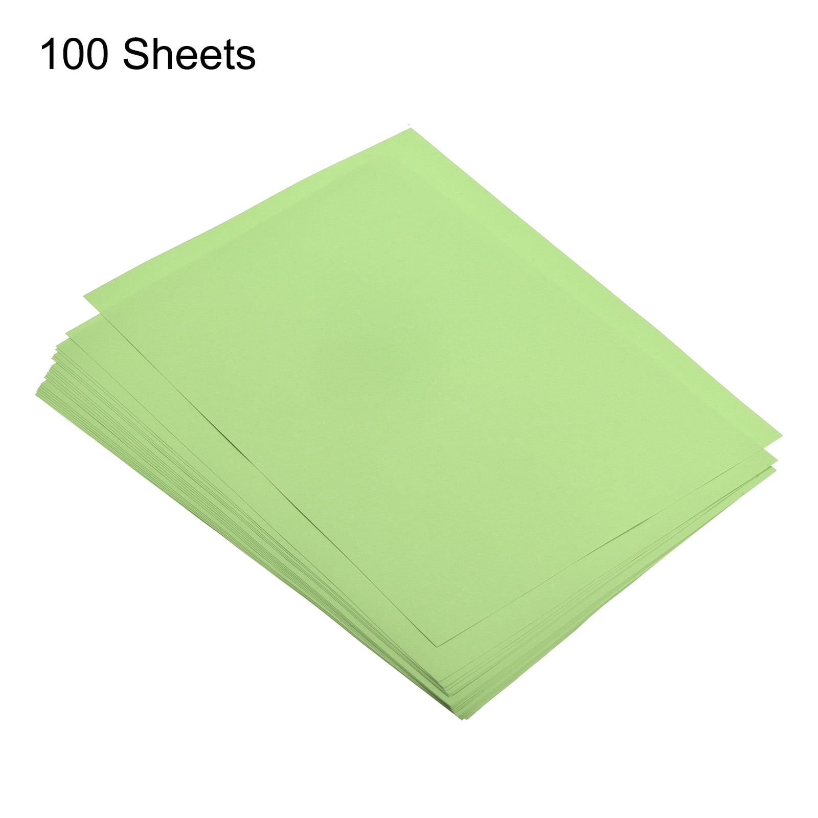 Uxcell Colored Copy Paper for Office Printing, Invitations, Forms, Art Projects Light Green