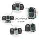 thumbnail image 4 of Apollo Walker Mochila transportadora para mascotas para gatos y perros grandes/pequeños, cachorros, características de seguridad y respaldo acolchado para viajes, senderismo, uso al aire libre, 4 of 5