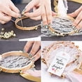 thumbnail image 5 of Happon 12 Pieces Embroidery Hoops Bulk Wholesale Cross Stitch Hoop Ring 4 Inch for Embroidery, Art Craft Handy Sewing and Christmas Decoration, 5 of 7