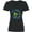 AB-Black, variant on Skip a Straw Save a Turtle with Cute Green Sea Turtle Women's V-Neck T-Shirt