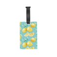 thumbnail image 6 of Balery Yellow Lemon Print Durable Luggage Tags with Secure Strap, Personalized Travel ID Tags for Suitcases, Bags, and Backpacks - Easy Identification for Men and Women, 6 of 8