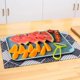 thumbnail image 3 of Cateissary Kitchen Sink Side Draining Board Coffee Scene Size Multi Shelf Tray Organizer  Organizadores de utensilios de cocina Azul L, 3 of 6