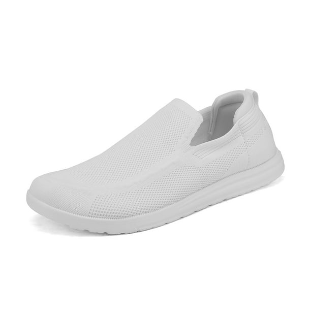 Bruno Marc - Bruno Marc Men's Slip On Loafer Walking Shoes SUNVEN WHITE ...