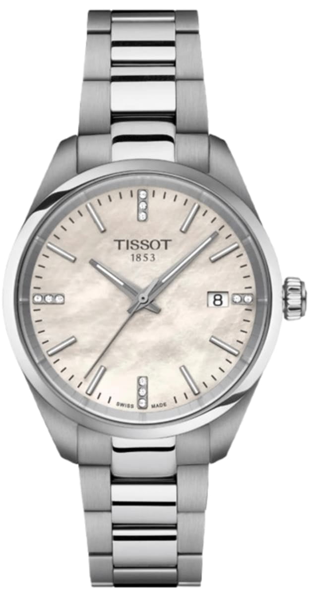 Tissot T-Touch II Diamond Women's Watch, Titanium Case