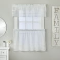 thumbnail image 5 of SKL Home Daisy Lace Tier Curtain Pair, White, 56x24, 5 of 5